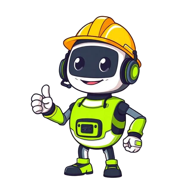 VOCAIA24 mascot pointing